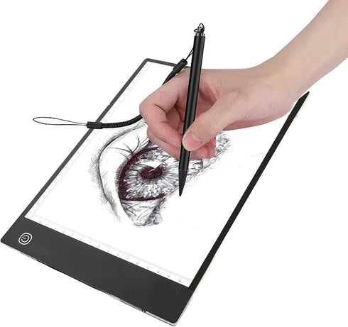 v110 Stylus Yctze, Resistive Touch Painting Pen with Spring Rope for POS PDA Navigator (Black)