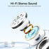 Wireless Earbuds, Bluetooth 5.3 Headphones with 40Hrs Playtime, Deep Bass Stereo, IP7 Waterproof Earphones