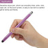 MECCANIXITY 5pcs Stylus Pens for Touch Screens, Dual Rubber Tips Capacitive Stylus Universal Tablet Pen