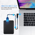 USB C to USB 3.0 Adapter 90 Degree (3 Pack), USB-A 3.0 Female to USB-C 3.1 Male Right Angle OTG Adapter