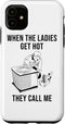 iPhone 11 Funny HVAC Technician Gift Case for Men: Cool Mechanical Tech Fan Design