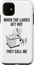 iPhone 11 Funny HVAC Technician Gift Case for Men: Cool Mechanical Tech Fan Design