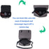 BOMKEE Camera Inserts - Padded Insert Liner for DSLR SLR Protective Bag, Waterproof Foldable Pouch for Lens Accessories