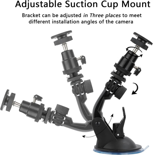 Suction Cup Mount for Blink Outdoor 4, Blink Outdoor 3rd Gen, Blink Mini, No Tools, 2 Pack