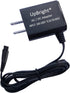 UpBright 2-Prong 5V AC/DC Adapter for Happy Nuts The Ballber Groin Trimmer, Waterproof Rechargeable Li-ion Battery