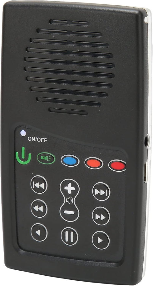 Cuifati Portable Bible Player,Mini Portable Solar Powered Electronic Bible Audio Player Built in
