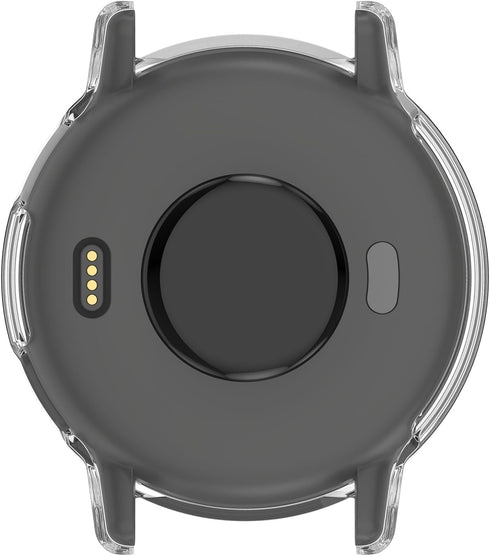 Garmin Vivoactive 5 Case Cover, Waterproof Full Cover with Built-in HD Tempered Glass Screen Protector (Clear)