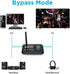 Bluetooth Transmitter Receiver, 3-in-1 Bluetooth 5.0 Audio Adapter for 2 Headphones with Volume Control for TV Home