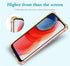 Clear Gradient Slim TPU Case for Motorola Moto G Play 2021 with Tempered Glass Screen Protector (Black/Gold)