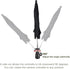 SnowTing 360 20 Inch Camera Hot Shoe Umbrella, Swivel DSLR Camera Sunshade & Rain Cover for Camera with Hot Shoe