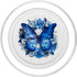 Cute Blue Butterfly Aesthetic Nature Butterflies Blue Butterflies with Flowers Floral Butterfly PopSockets PopGrip