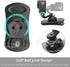 SUREWO 360° Rotation Backpack Strap Mount Quick Clip for GoPro Hero 13, 12, 11, 10, 9, 8, 7, 6, 5, 4, DJI Osmo Action