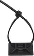 100 Pack Black Zip Tie Adhesive Mounts, Self Adhesive Cable Base Holders with Multi-Purpose Cable Tie