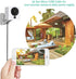 Smays 2-Pack 25ft Power Extension Cable for WyzeCam, Nest Cam, Blink, Yi Camera - USB to Micro USB Charging Cord (Black)