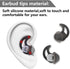 Small Earbud Tips, Silicone Replacement Tips Compatible with Bose QC20/QC20i/SoundSport (3 Pairs)