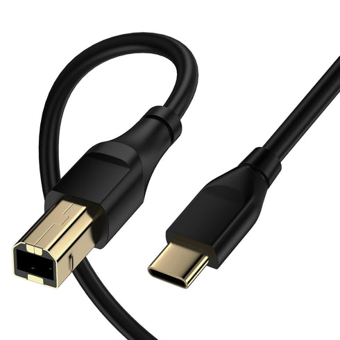 USB C Printer Cable 10 Feet Long USB B to USB C