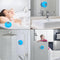 Generic IPX4 Waterproof Bluetooth Shower Speaker, Portable Wireless Speaker with Suction Cup, Blue
