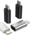 3Pack Lightning Female to USB C Male Adapter for Apple iPhone 15 Pro Max, iPad 10, Galaxy Note S20