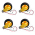 4PCS DC Gearbox Motor TT Motor 200RPM with Leads + 4PCS 1:48