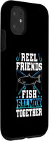 Salmon Fish Fisherman Design Idea Fishing 11 iPhone Reel Friends Fish Salmon Together Salmon Fishing Fisherman Case