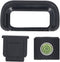 Denash Camera Eyecup Eyepiece Viewfinder,Professional Eyepiece Replacement,Camera Eyecup with Hot Shoe Cover and