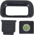 Denash Camera Eyecup Eyepiece Viewfinder,Professional Eyepiece Replacement,Camera Eyecup with Hot Shoe Cover and
