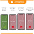 Bocasal 15 5G, 6.1 Inch Wallet Case for iPhone Genuine Leather Support Wireless Charging RFID Blocking Flip Case Card