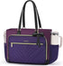 LOVEVOOK Laptop Tote Bag for Women, Work Bag for Teacher with Large Cup