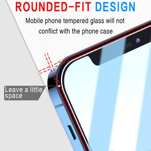 Slanku Tempered Glass Screen Protector for Samsung Galaxy A13 5G - 3 Pack, Anti-Scratch, Bubbles Free, Easy Install