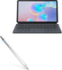 BoxWave AccuPoint Active Stylus Pen for Samsung Galaxy Tab S6, Electronic Stylus with Ultra Fine Tip, Metallic Silver