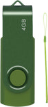 XUANREG 4GB 1 Pack 2.0 USB Flash Drive, with a Lanyard Thumb USB