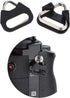 Stainless Steel Triangle Split Ring for Camera Strap Hook Lug Ring with Plastic Cap, 4 pcs for Belt Hook Lanyard