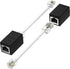 Phone Jack to Ethernet Cable Adapter, RJ45 Female to RJ11 Male for Landline Telephone Service (2 Pack)
