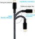 Cugunu 5-Pack USB C to Lightning Cable, MFi Certified, Fast Charging, 3/3/6/6/10FT for iPhone 14/13/12/11/XS/XR/X/8 -