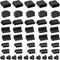 USB Port Cover Silicone USB Port Protection Caps, Dust Plug for USB C, 3.5mm Headphone, USB A, HDMI, RJ45 Ethernet