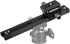 Koolehaoda 240mm Professional Rail Nodal Slide Metal Quick Release Clamp, Dual Dovetail Camera Bracket Mount