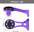 Out Front Bike Computer Mount, Lightweight GPS and Action Camera Compatible for Garmin, Wahoo, Bryton