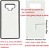 JUSTRY 5 PCS Sublimation Blank Phone Case Blanks for Samsung Galaxy Note 9 - Soft Rubber Protective Shockproof Slim