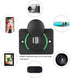 Car USB Socket, 3.1A DC12V/24V Black Waterproof Dual USB Port Power Socket Outlet with LED Car Accessory (Green) by Akozon
