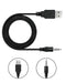 Duoxiate 3.5mm Jack Charge Cable Male AUX Audio Jack to USB 2.0 Charge