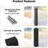 Kaeltsyn 3 Extendable Cameras Extension Rod Foldable Sports Cameras Selfie Stick for Pocket Vlog Accessories Stick