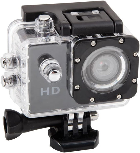Sports Camera HD 1080p Mini Camcorders - Action Camera Video Full HD, Black (HL-01-02)