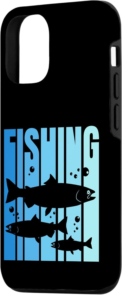 Salmon Fishing Gifts for Men & Women 12/12 King Salmon Chinook Salmon Fishing Case for iPhone Pro