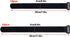 FULARR 30Pcs Cable Straps - Reusable Ties & Cinch Strap Set, Multipurpose Hook and Loop Fastener, Black