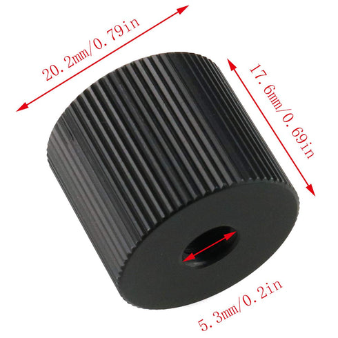 E-outstanding Tripod Nut 2PCS, 1/4"-20 to 1/4"-20 Barrel Connection Mounts for Tripod Rigs Replacement