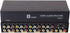 DTECH 8 3 1 8 Powered Way RCA Splitter Box in Out Composite Video Audio Distribution Duplicator with Power Adapter