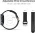 22 mm Silicone Watch Bands Compatible with Samsung Gear S3 and Galaxy Watch 3 45mm, Quick Release Strap