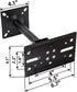 Heavy Duty Speaker Mounts Support up to 80lb, Adjustable Swivel & Tilt Wall, Ceiling, or Shelf Mount, 2 Packs Black