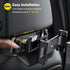AHK Car Headrest Mount Holder for iPad Pro/Air/Mini, Tablets, Nintendo Switch, 360 Rotation