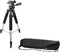 Acuvar Inch Elite Series Professional Heavy Duty Tripod Tall Adjustable DSLR Camera &